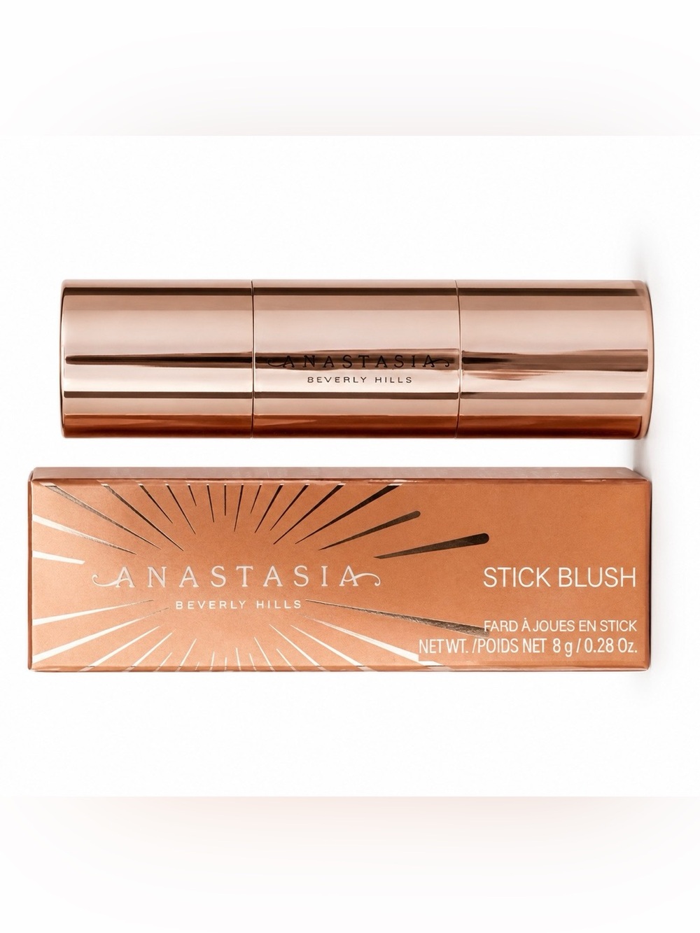 NIB Anastasia Beverly Hills Stick Blush Pink Dahlia 0.28 oz